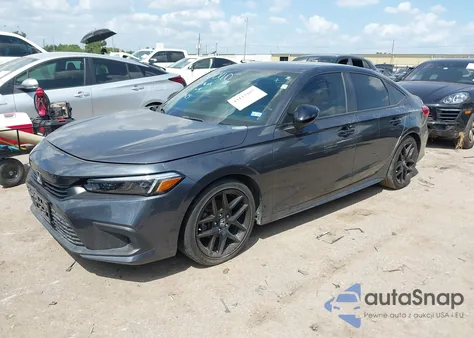 2022 Honda Civic Sport from USA, damaged, VIN 2HGFE2F59NH550182